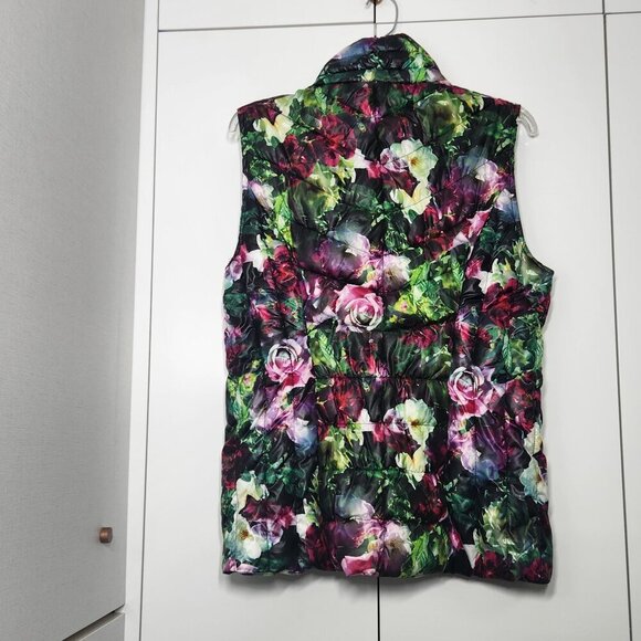 Betsey Johnson Performance Flower Vest Size L - Picture 4 of 7